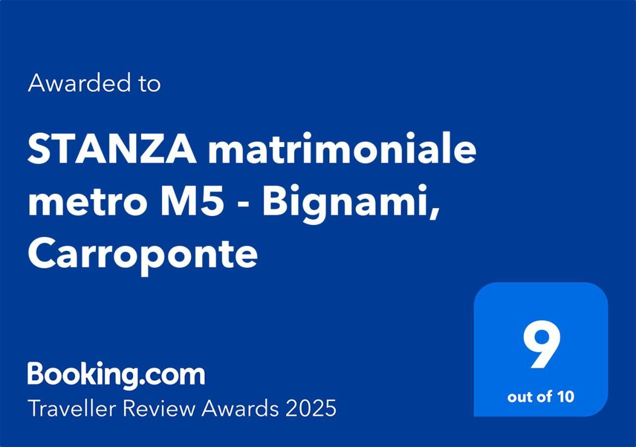 Appartamento Stanza Matrimoniale Metro M5 - Bignami, Carroponte Sesto San Giovanni Esterno foto